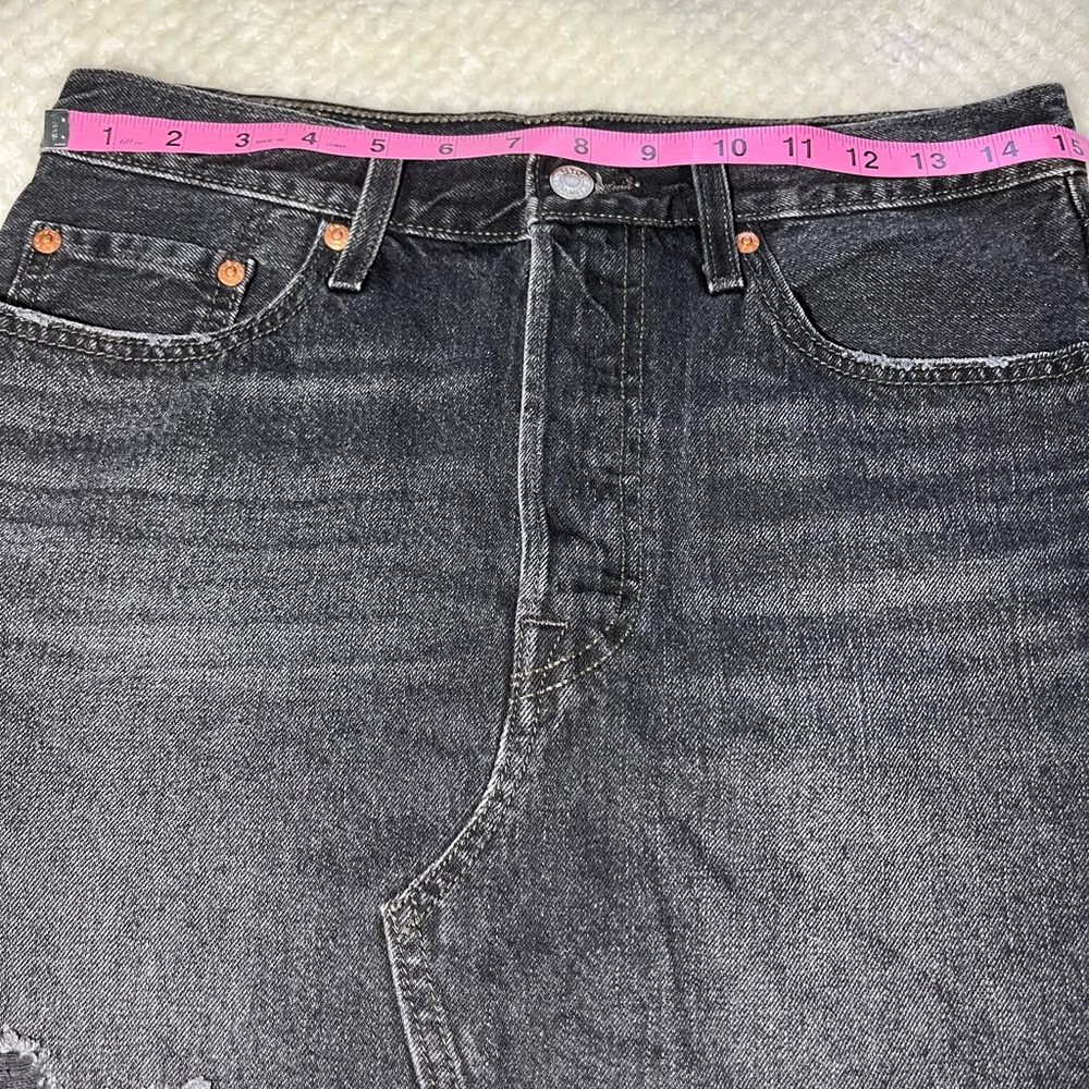 Levi black mini skirt - Picture 12 of 15